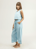 Beau & Ro Dress Small SAMPLE | The Beach Pant | Blue | Small