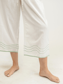 Beau & Ro Pant Small SAMPLE | The Beach Pant | White | Small