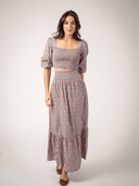 Beau & Ro Skirt The Ophelia Skirt | Red Scallop