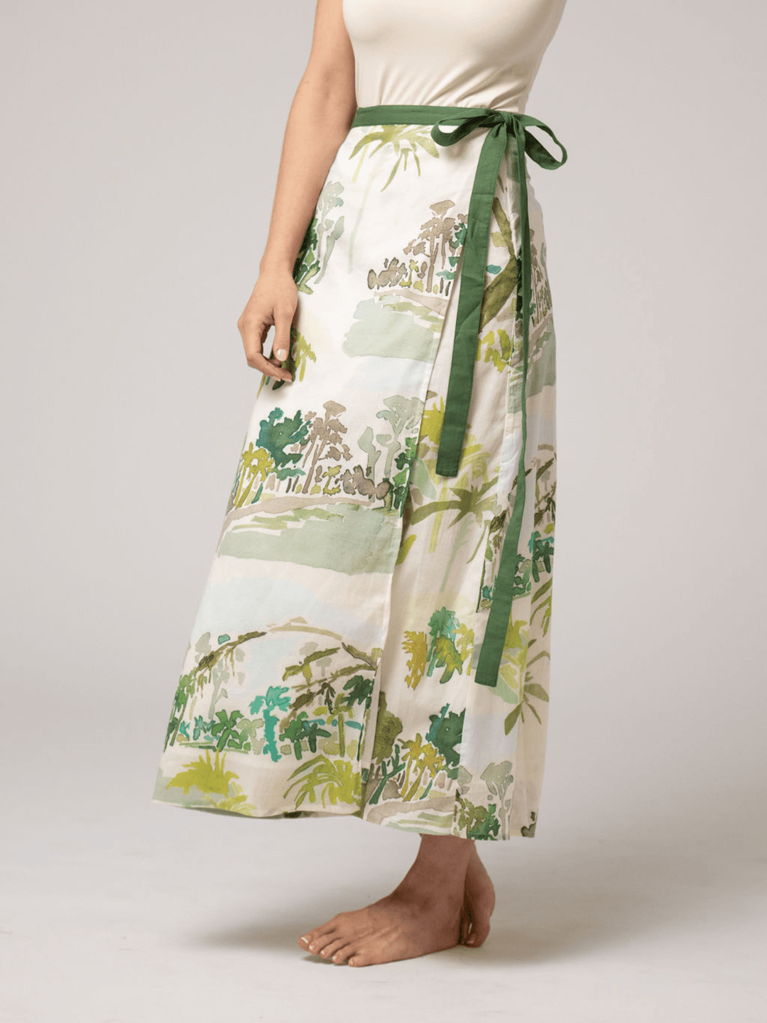 Beau & Ro Skirt The Sarong Skirt | Palm