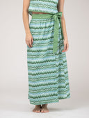 Beau & Ro Skirt The Sullivan Skirt | Green Wave