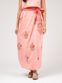 Beau & Ro Skirt The Sullivan Skirt | Pink Fleur