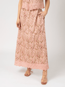 Beau & Ro Skirt The Trellis Skirt in Rose Autumn Stems