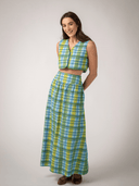Beau & Ro Skirt The Trellis Skirt | Mystic Plaid