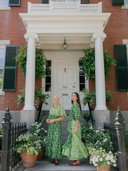 Beau & Ro Skirt The Veda Skirt in Jaipur Green