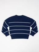 Beau & Ro Dress 3/4 Y SAMPLE | The Kids Charleston Sweater | Navy | 18M
