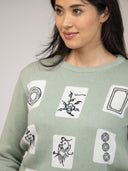 Beau & Ro Sweater Small SAMPLE | Mahjong Sweater | Small