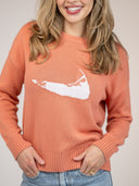 Beau & Ro Sweater Nantucket Island Sweater in Nantucket Red