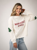 Beau & Ro Sweater Nantucket Stroll Crewneck Sweatshirt