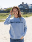 Beau & Ro Sweater Nantucket Sweater in Blue
