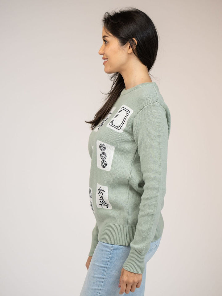 Beau & Ro Sweater Small SAMPLE | Mahjong Sweater | Small