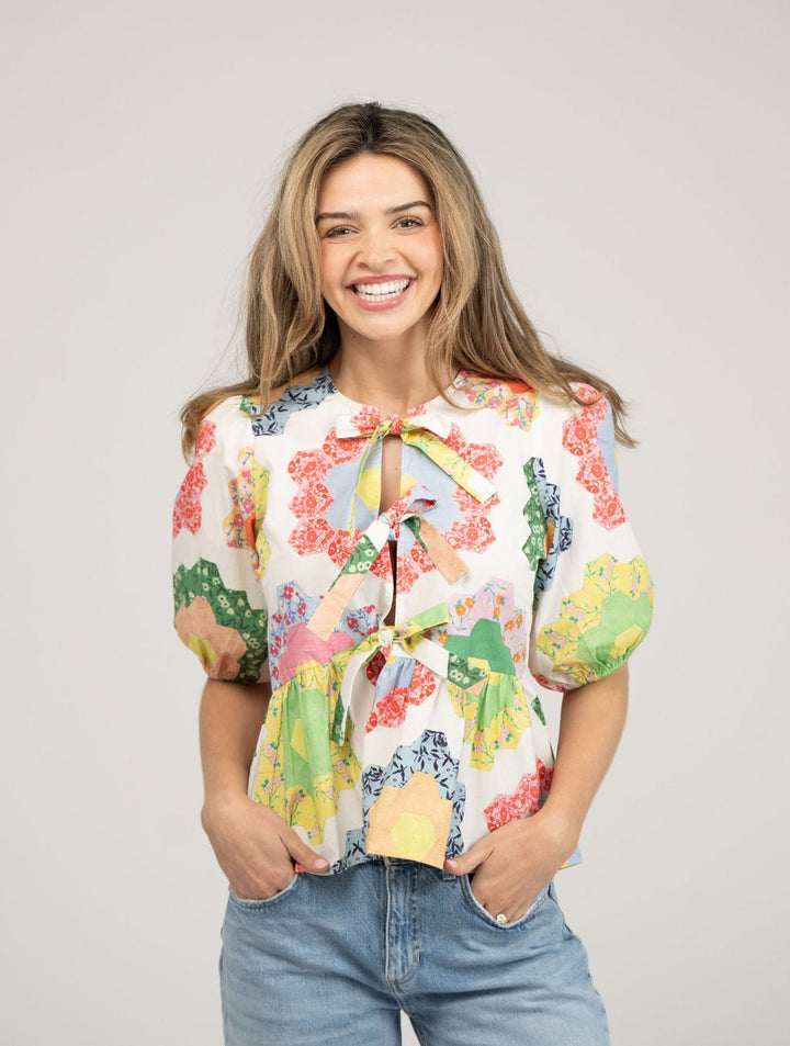 Beau & Ro Top Kit Made Top | White Grandmother's Garden