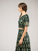 Beau & Ro Top The Abby Top | Emerald Deco