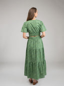 Beau & Ro Top The Abby Top | Green Foliage