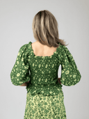Beau & Ro Top The Avi Top in Jaipur Green