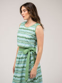 Beau & Ro Top The Beach Tank | Green Wave