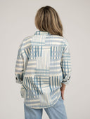 Beau & Ro Top The Big Shirt | Blue Check