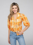 Beau & Ro Top The Lily Top | Clementine Cheetah