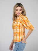 Beau & Ro Top The Lily Top | Clementine Cheetah
