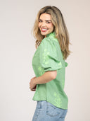 Beau & Ro Top The Lily Top | Fern Jaipur Floral