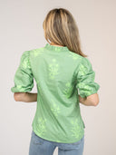 Beau & Ro Top The Lily Top | Fern Jaipur Floral