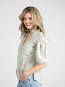 Beau & Ro Top The Lily Top | Sage Mural