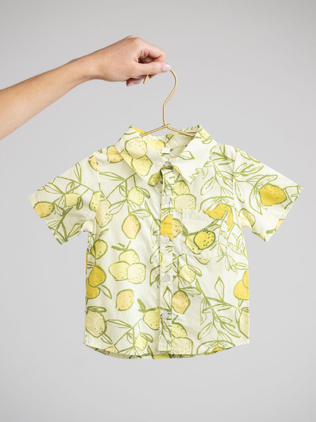Beau & Ro Top The Little Shirt | Lemon Citrus