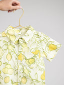 Beau & Ro Top The Little Shirt | Lemon Citrus