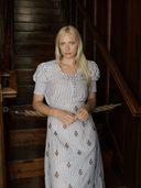 Beau & Ro Top The Louisa Top in Brown Stripe