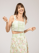 Beau & Ro Top The Markey Tank | English Stripe