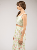 Beau & Ro Top The Markey Tank | English Stripe