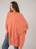 Beau & Ro Wrap Cotton Cashmere Wrap in Island Red
