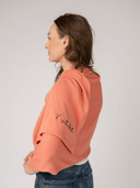 Beau & Ro Wrap Cotton Cashmere Wrap in Island Red