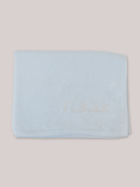 Beau & Ro Wrap Cotton Cashmere Wrap in Light Blue