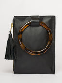 Beau & Ro Wristlet Black / One Size The Acrylic Ring Wristlet | Black