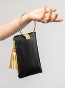 Beau & Ro Wristlet Black / One Size The Metal Ring Wristlet | Black