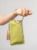 Beau & Ro Wristlet Citrus / One Size The Metal Ring Wristlet | Citrus