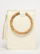 Beau & Ro Wristlet Ivory / One Size The Bamboo Ring Wristlet | Ivory
