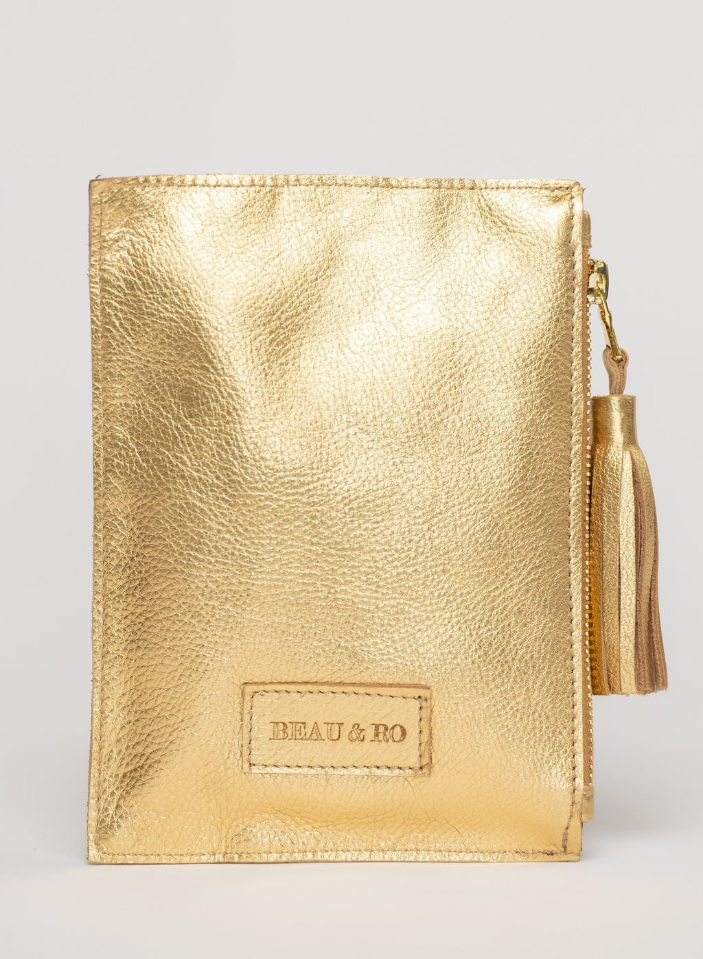 Beau & Ro Wristlet Metallic Gold / One Size The Metal Ring Wristlet | Gold