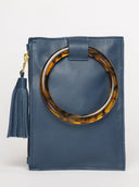 Beau & Ro Wristlet Navy / One Size The Acrylic Ring Wristlet | Navy