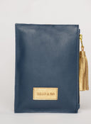 Beau & Ro Wristlet Navy / One Size The Metal Ring Wristlet | Navy