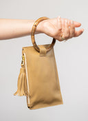 Beau & Ro Wristlet Saddle / One Size The Bamboo Ring Wristlet | Saddle