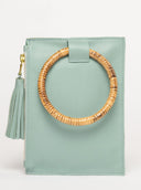 Beau & Ro Wristlet Seafoam / One Size The Bamboo Ring Wristlet | Seafoam