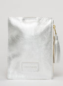 Beau & Ro Wristlet Silver Metallic / One Size The Bamboo Ring Wristlet | Silver
