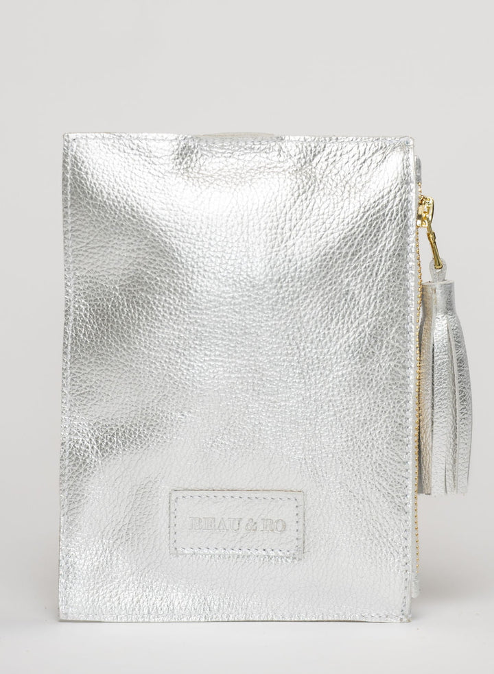 Beau & Ro Wristlet Silver / One Size The Acrylic Ring Wristlet | Silver