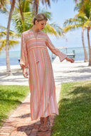 Bella Tu Dress Petra Caftan in Rose