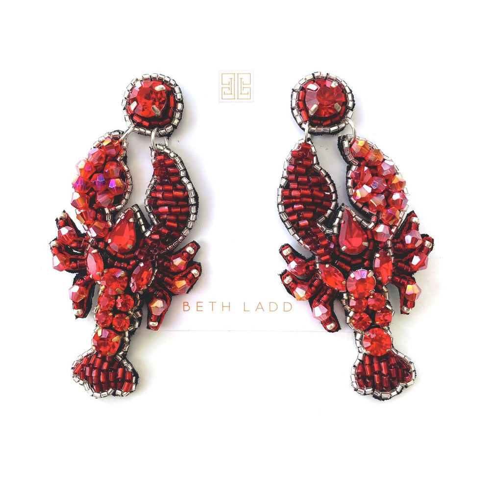Beth Ladd Earrings Lobster Earrings