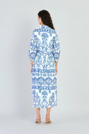 Beyond by Vera Dress Brie Dress in Fontana Aqua