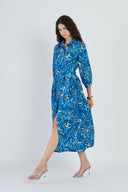 Beyond by Vera Dress Brie Dress in Mermaid Navy