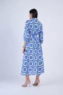 Beyond by Vera Dress Brie Dress in Palermo Sapphire